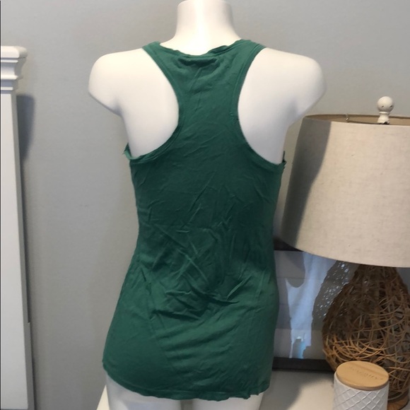 Realitee Green Tank Top - medium (needs ironing) - Picture 3 of 5